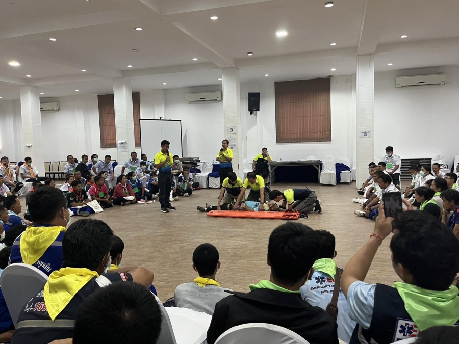 โครงการฝึกอบรมฟื้นฟูบุคลากรประจำหน่วยปฏิบัติการฉุกเฉิน จังหวัดอุบลราชธานี ประจำปีงบประมาณ 2567  องค์การบริหารส่วนตำบลห้วยยาง  อำเภอโขงเจียม  จังหวัดอุบลราชธานี